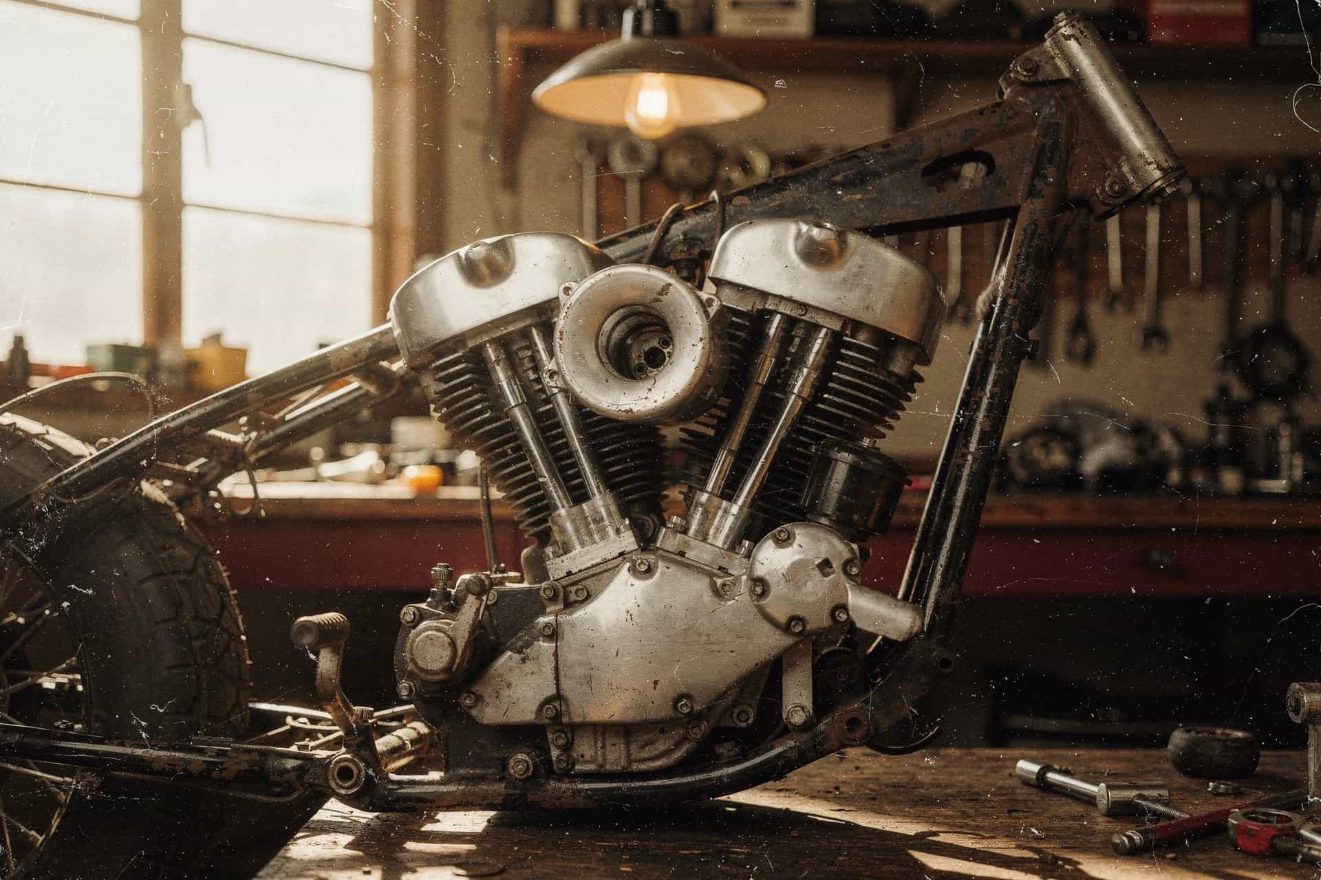 1963 Harley Davidson Duo-Glide FLH