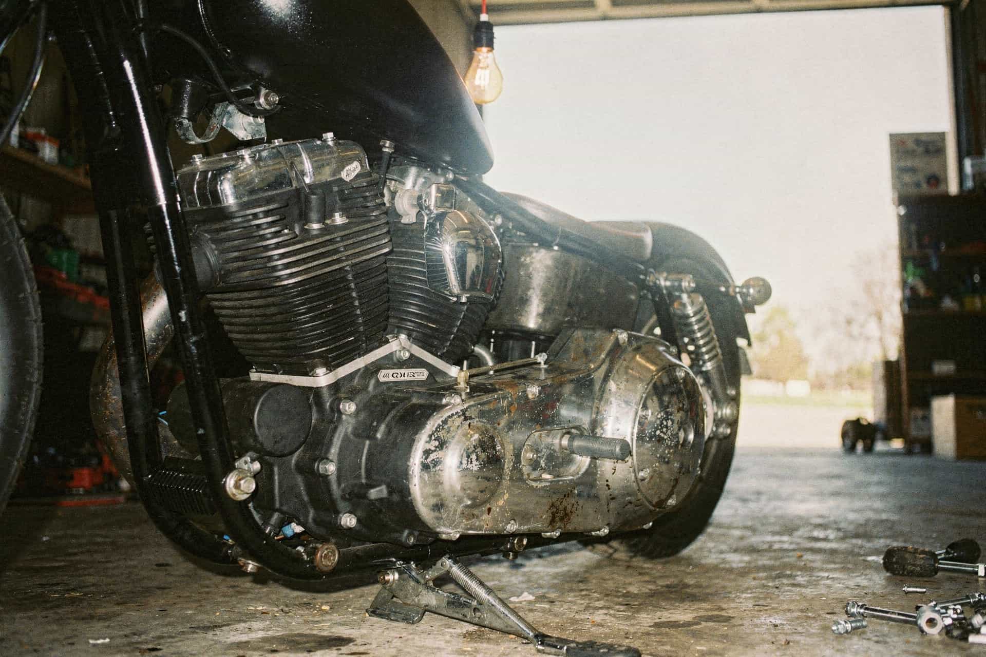 The Harley Davidson Sportster Iron 883R