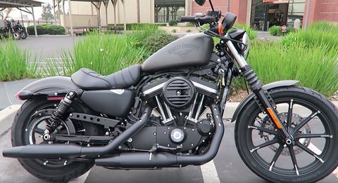 Harley Davidson Sportster 883R rear view