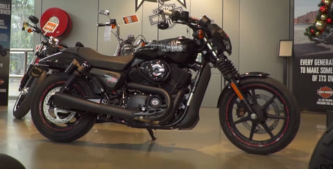 Harley Davidson XG500 handling features