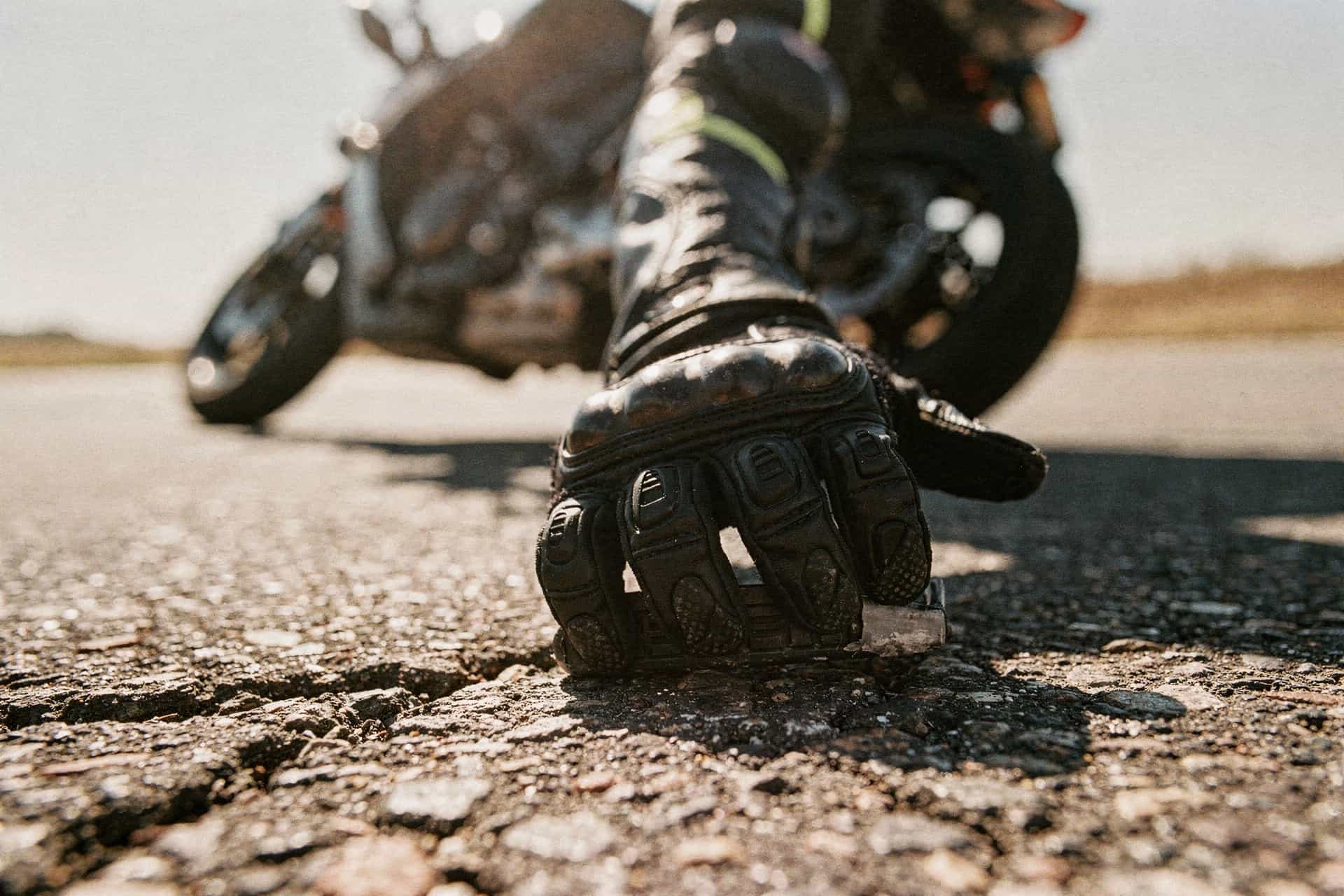Motorcycle Gloves With Palm Sliders