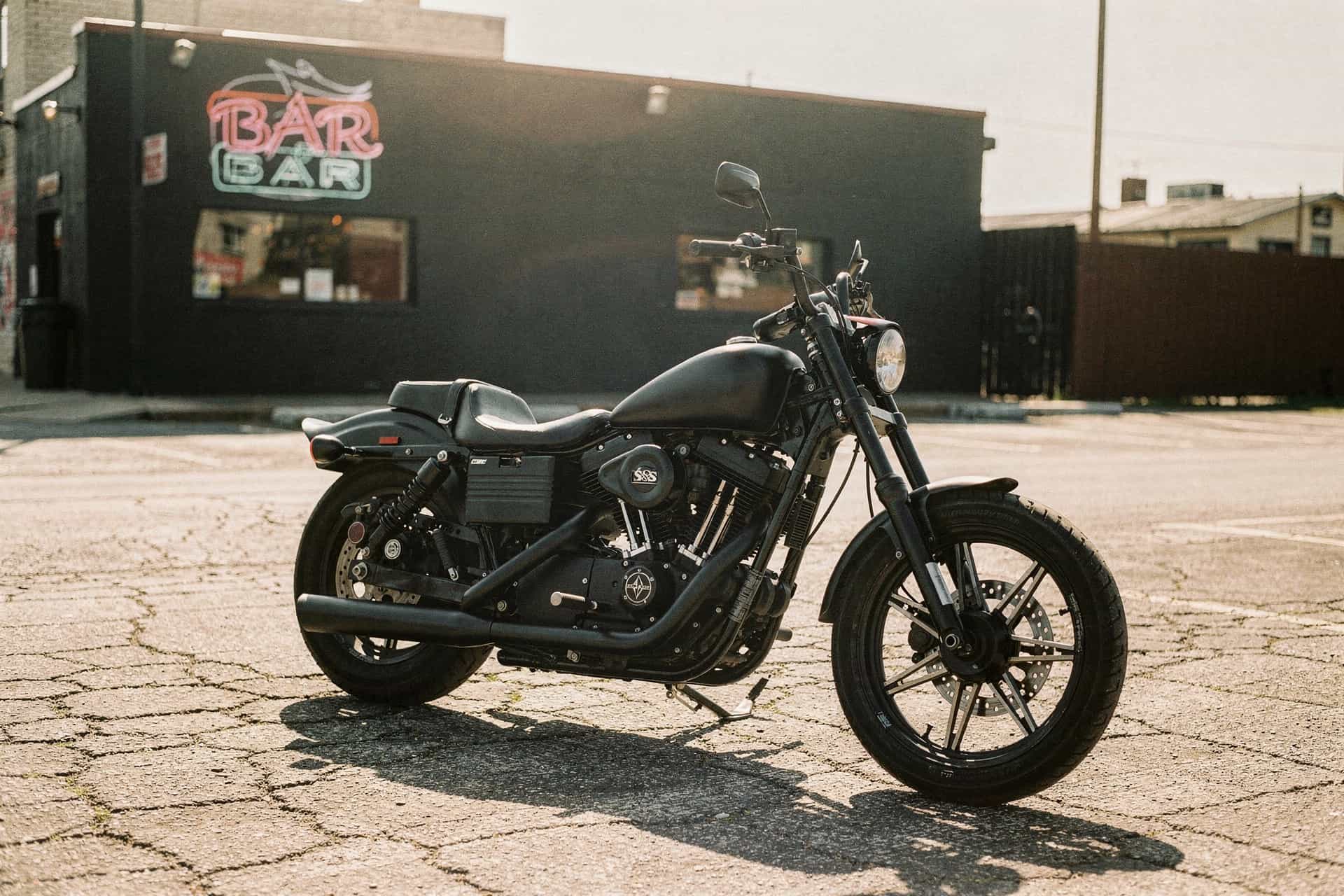 Marlboro Man Bike: Mickey Rourke's 1989 FXR Black Death