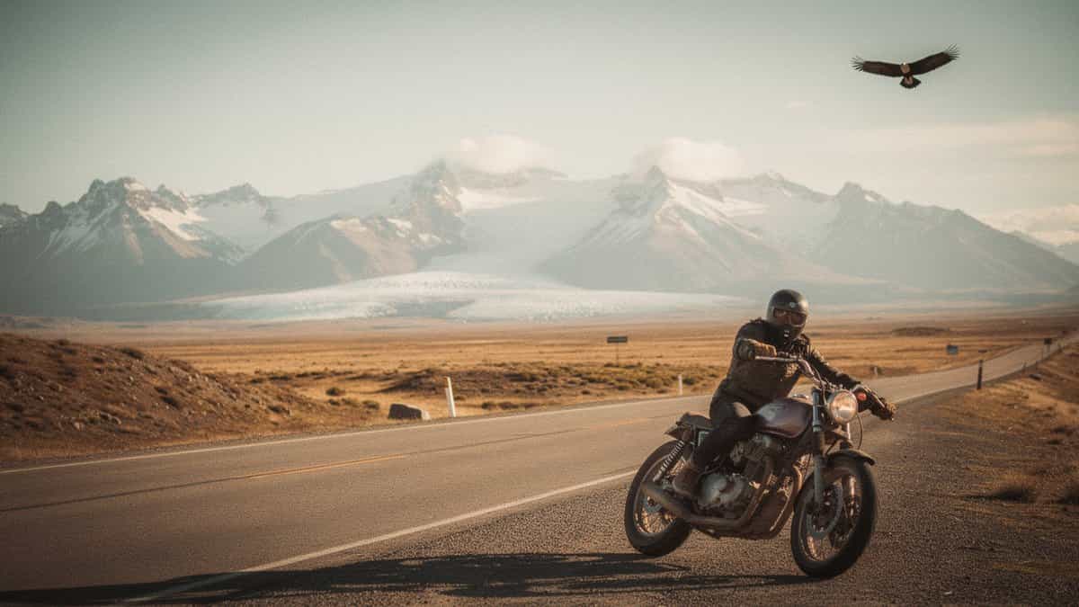 Argentina motorcycle t-shirt and bobber apparel design by Bobber Brothers