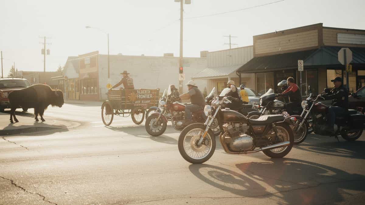 Calgary motorcycle t-shirt and bobber apparel design by Bobber Brothers
