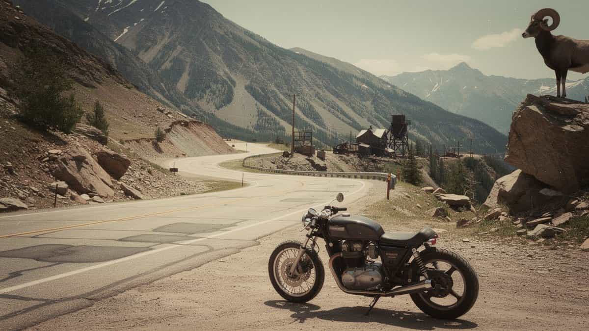 Colorado motorcycle t-shirt and bobber apparel design by Bobber Brothers