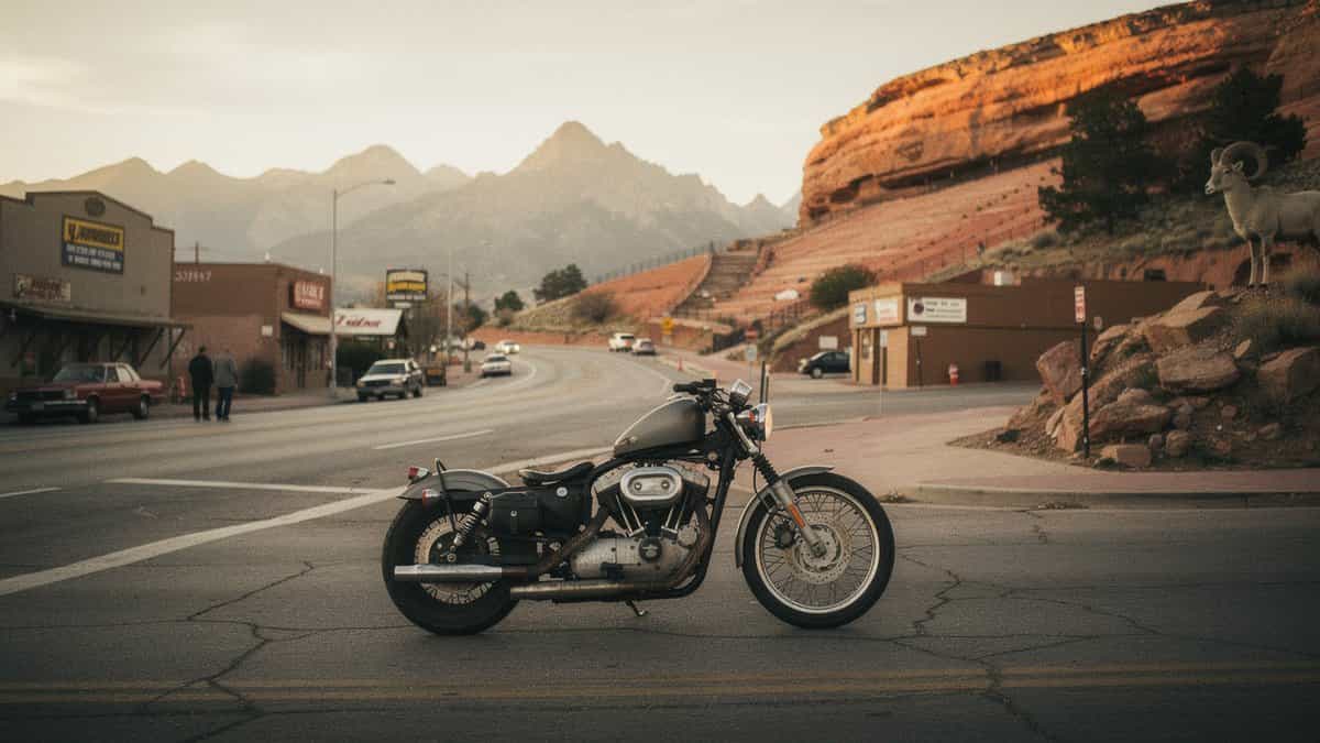 Denver motorcycle t-shirt and bobber apparel design by Bobber Brothers