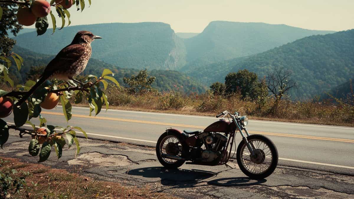 Georgia motorcycle t-shirt and bobber apparel design by Bobber Brothers