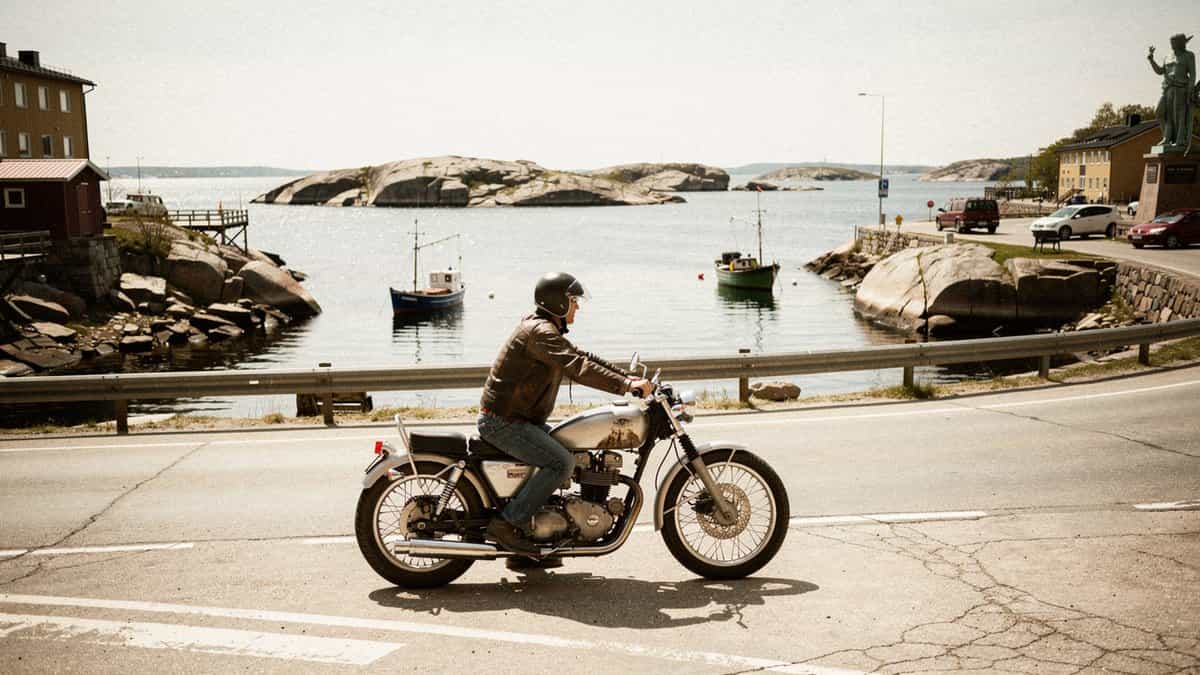 Göteborg motorcycle t-shirt and bobber apparel design by Bobber Brothers