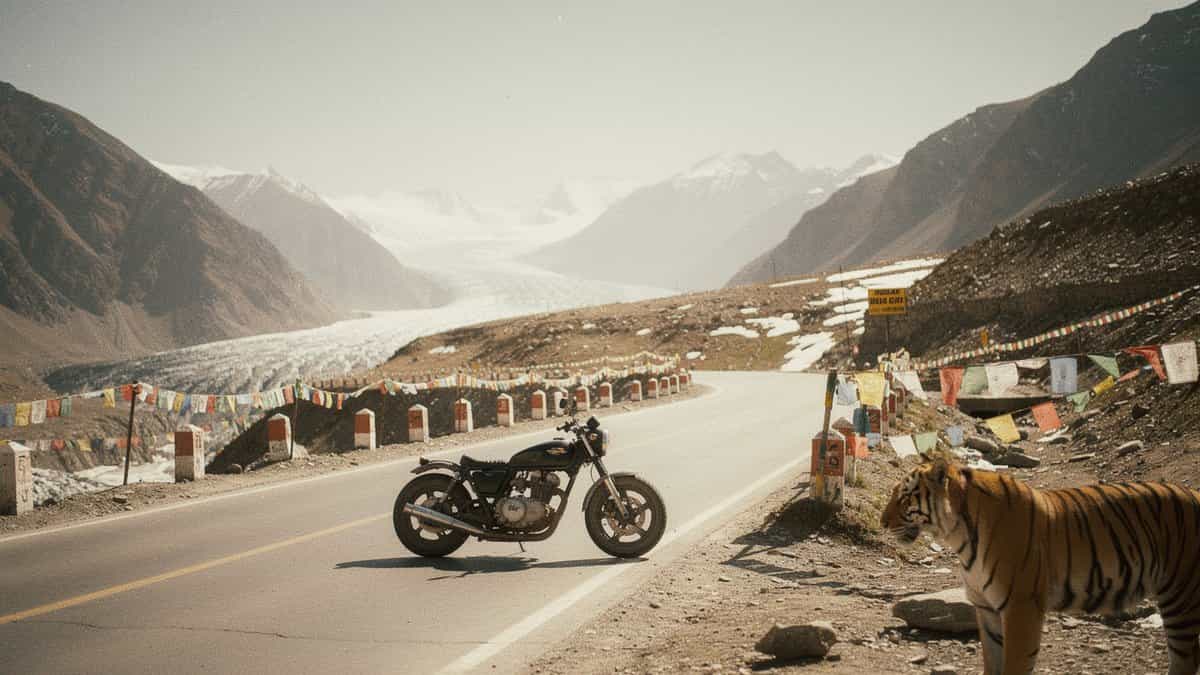 India motorcycle t-shirt and bobber apparel design by Bobber Brothers