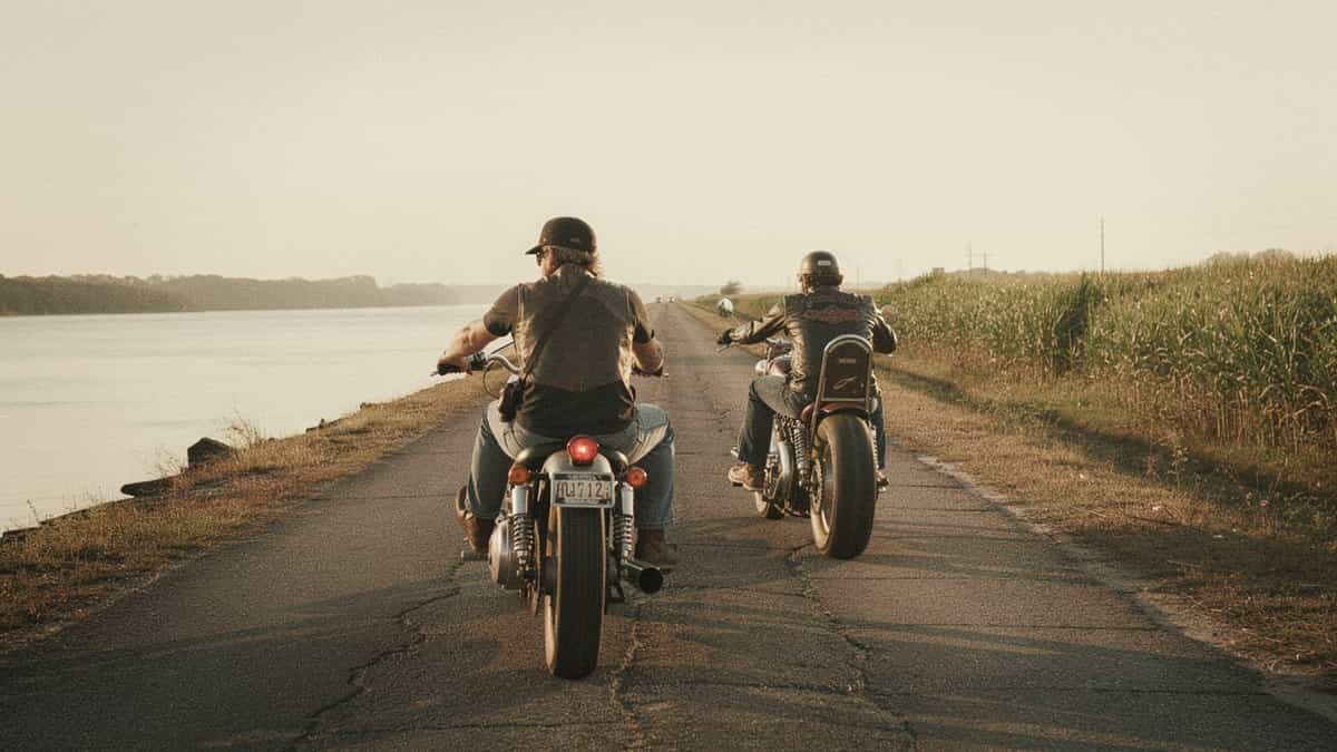 Louisiana motorcycle t-shirt and bobber apparel design by Bobber Brothers