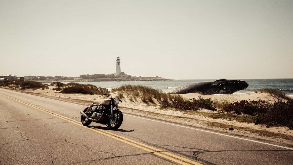 Massachusetts motorcycle t-shirt and bobber apparel design by Bobber Brothers