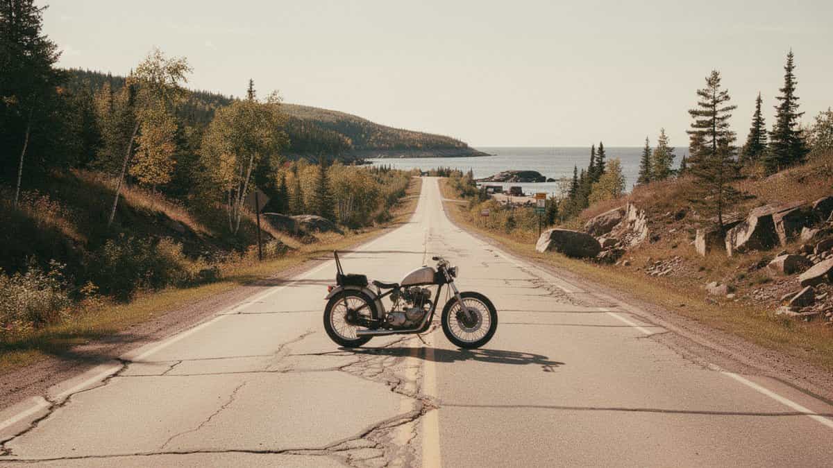 Minnesota motorcycle t-shirt and bobber apparel design by Bobber Brothers