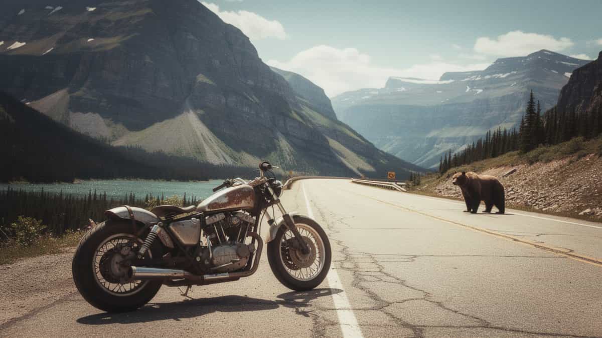 Montana motorcycle t-shirt and bobber apparel design by Bobber Brothers