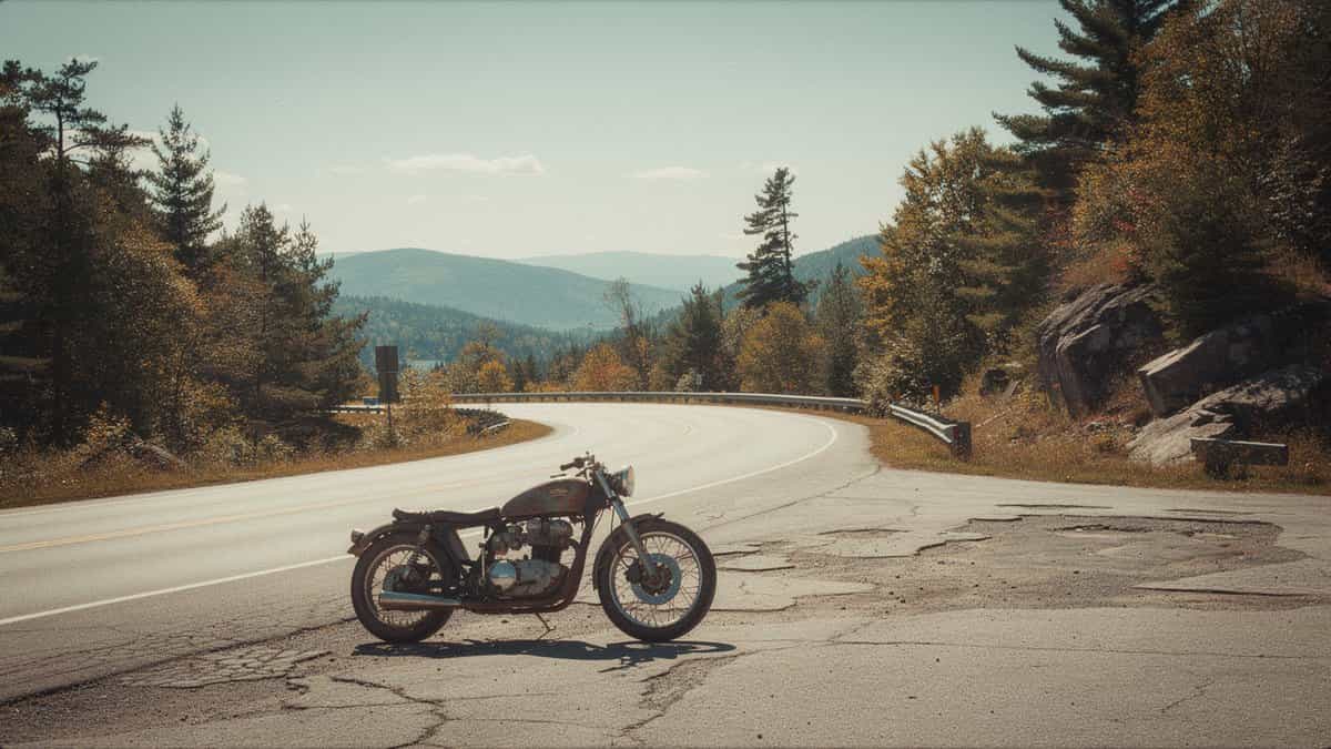 New York State motorcycle t-shirt and bobber apparel design by Bobber Brothers