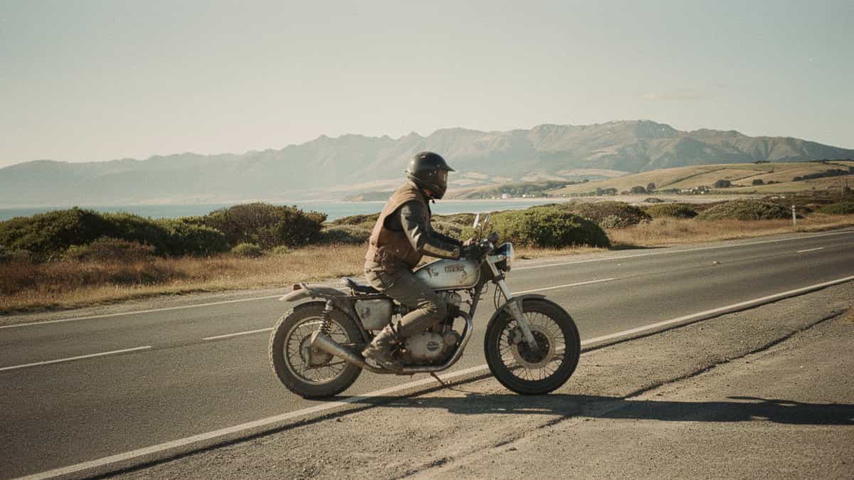 New Zealand motorcycle t-shirt and bobber apparel design by Bobber Brothers