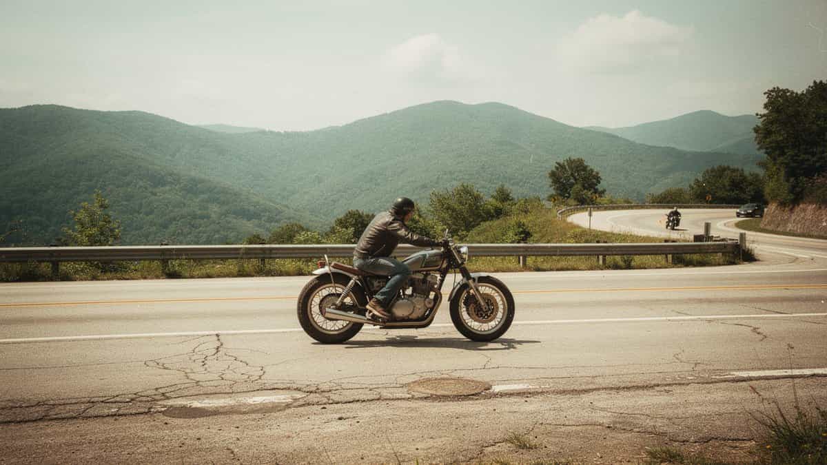 North Carolina motorcycle t-shirt and bobber apparel design by Bobber Brothers