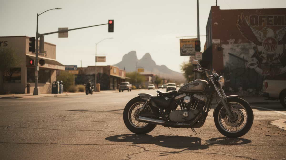 Phoenix motorcycle t-shirt and bobber apparel design by Bobber Brothers