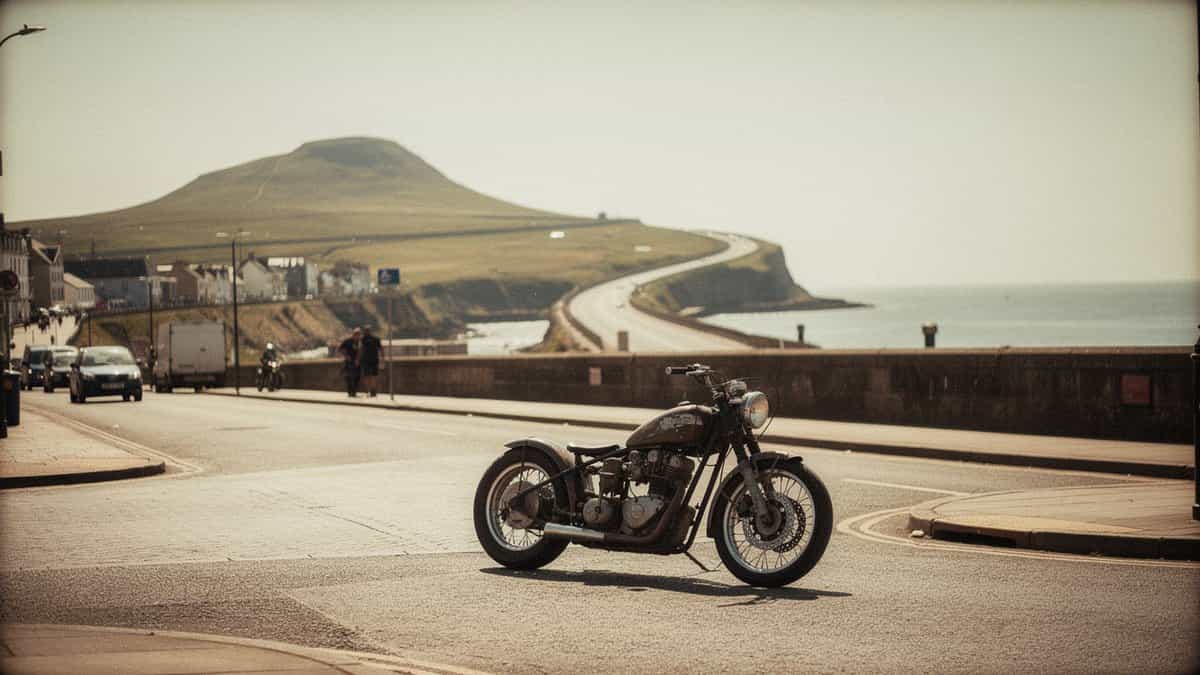 Plymouth motorcycle t-shirt and bobber apparel design by Bobber Brothers
