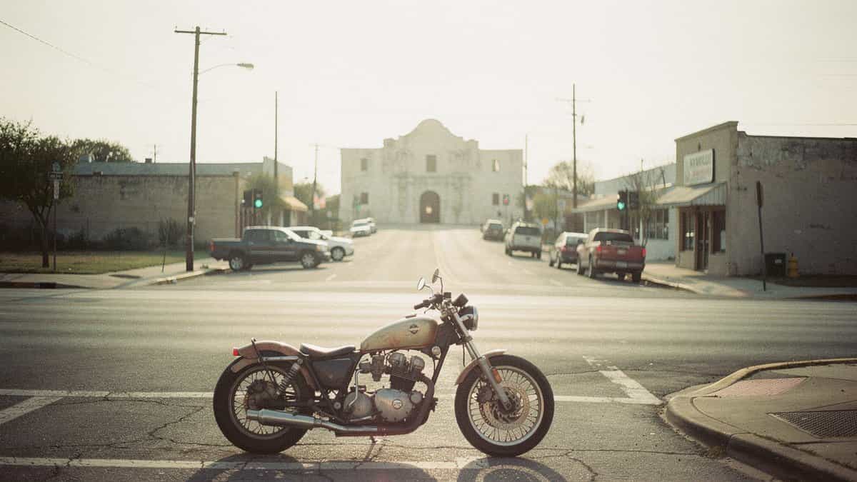 San Antonio motorcycle t-shirt and bobber apparel design by Bobber Brothers