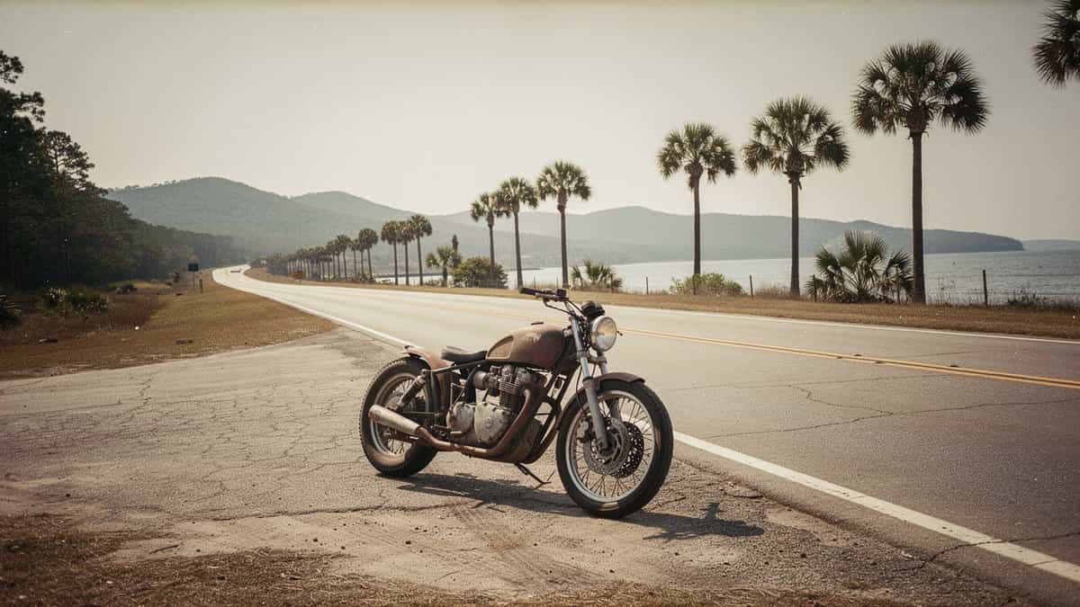 South Carolina motorcycle t-shirt and bobber apparel design by Bobber Brothers