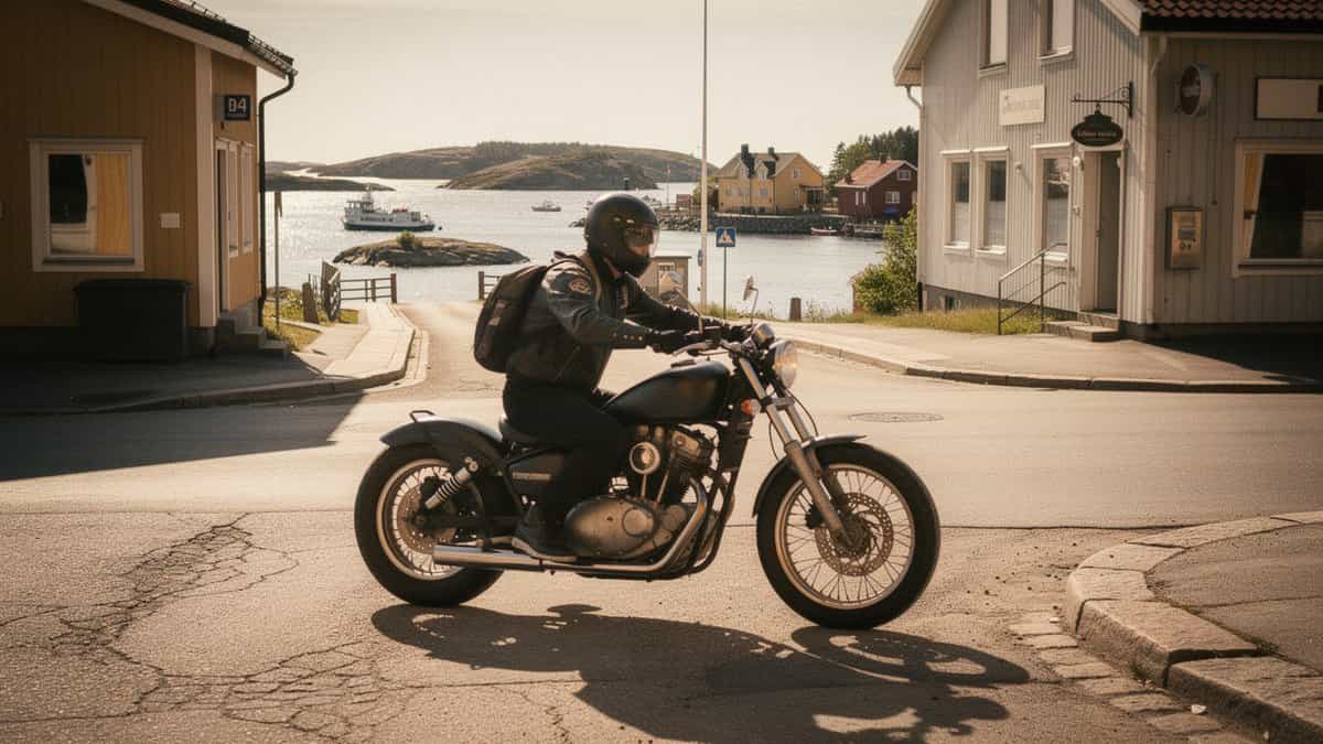 Stockholm motorcycle t-shirt and bobber apparel design by Bobber Brothers