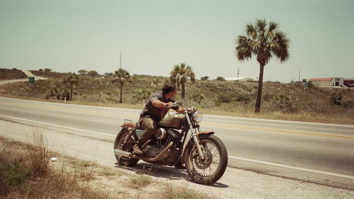 Texas motorcycle t-shirt and bobber apparel design by Bobber Brothers