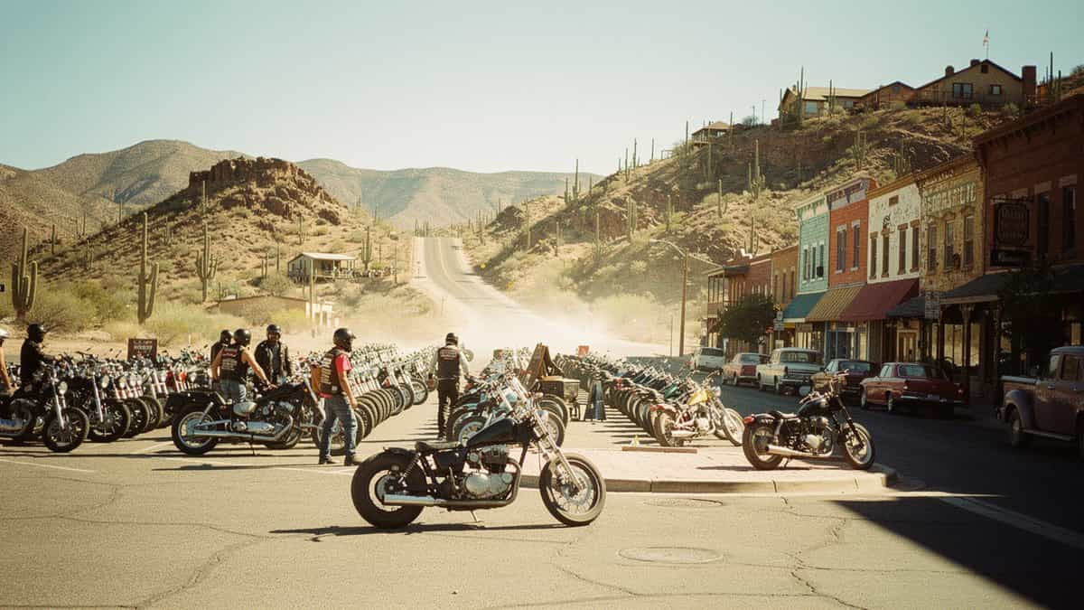 Tucson motorcycle t-shirt and bobber apparel design by Bobber Brothers