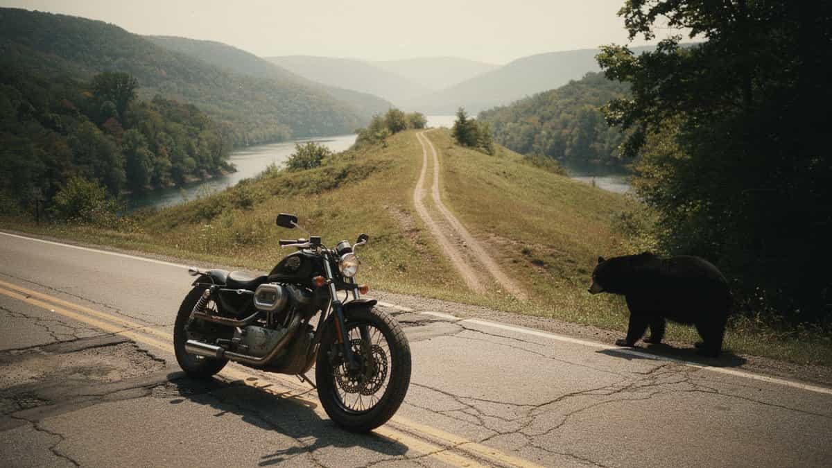 West Virginia motorcycle t-shirt and bobber apparel design by Bobber Brothers